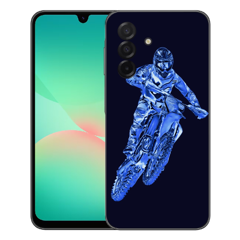 Gelový kryt mmCase na Samsung Galaxy A27 5G - motocross 1