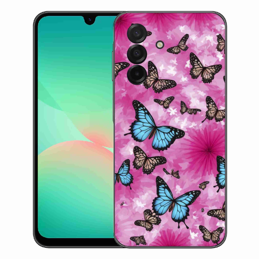 Gelový kryt mmCase na Samsung Galaxy A27 5G - motýlí zahrada
