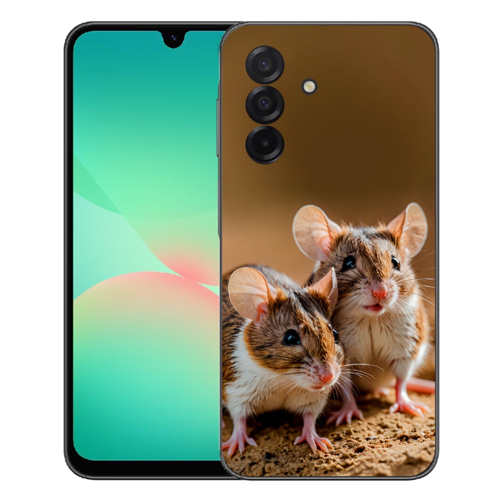 Gelový kryt mmCase na Samsung Galaxy A27 5G - myší duo