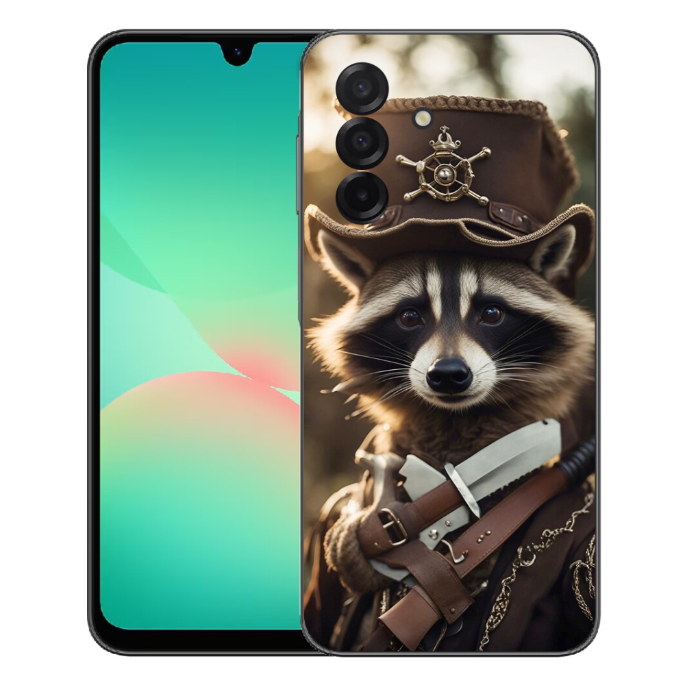 Gelový kryt mmCase na Samsung Galaxy A27 5G - mýval v uniformě