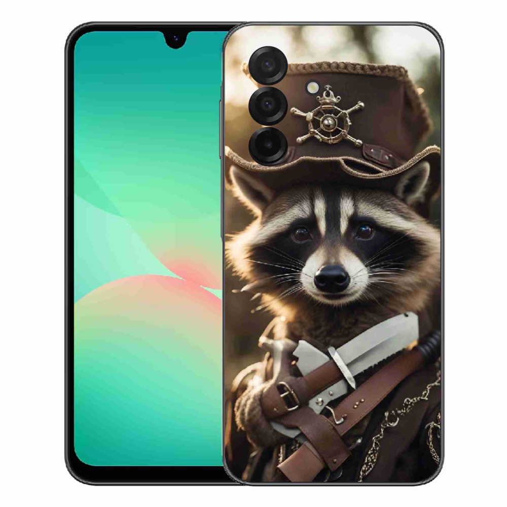 Gelový kryt mmCase na Samsung Galaxy A27 5G - mýval v uniformě