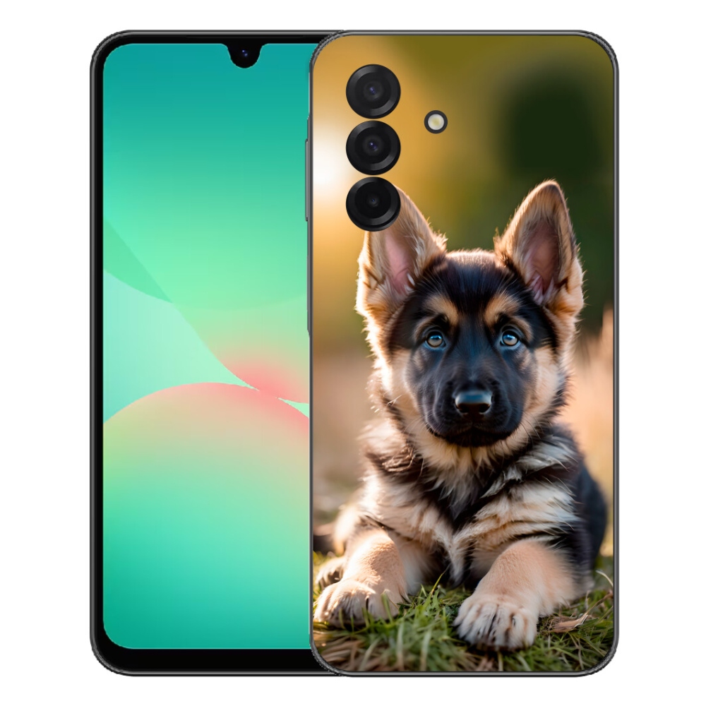 Gelový kryt mmCase na Samsung Galaxy A27 5G - německý ovčák v přírodě