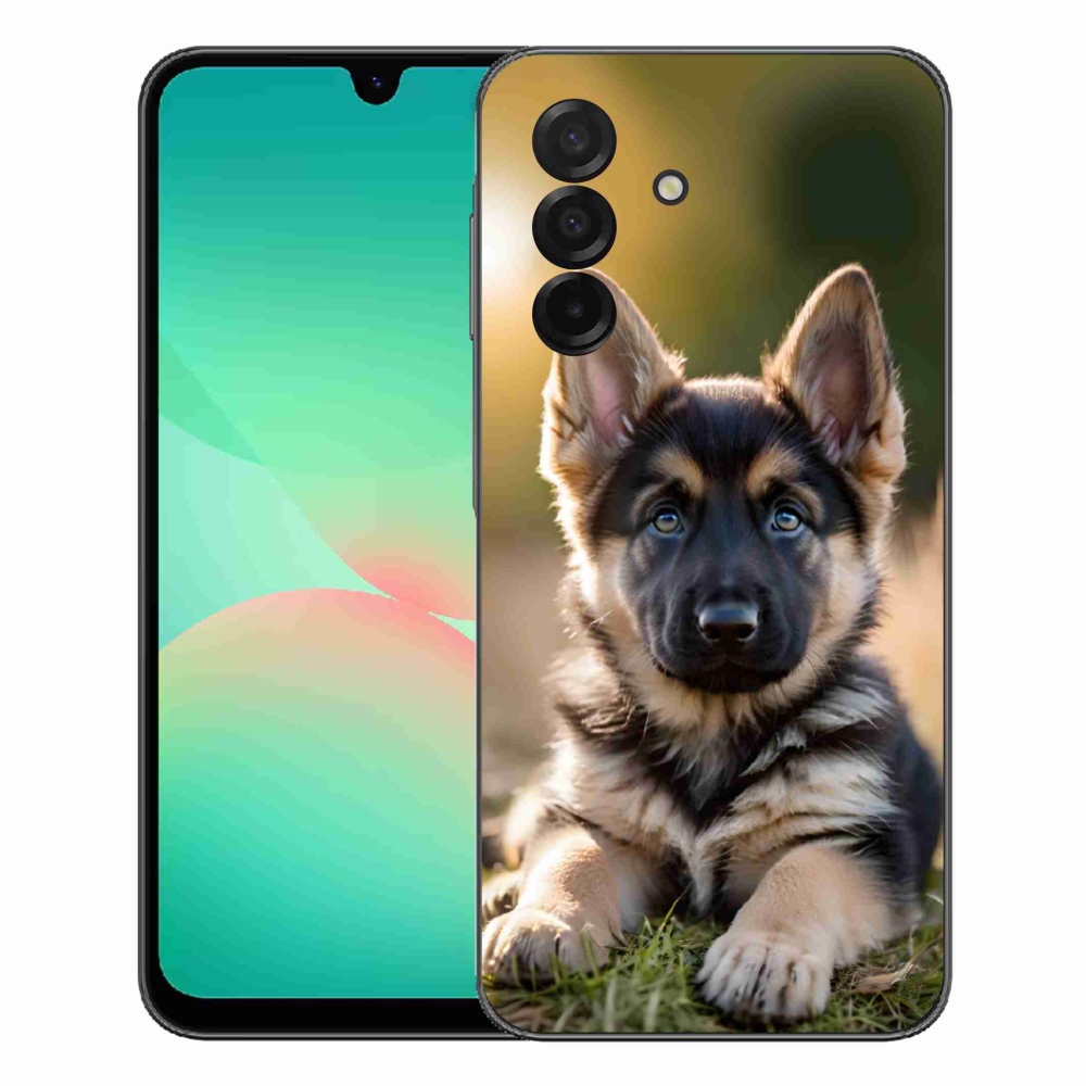 Gelový kryt mmCase na Samsung Galaxy A27 5G - německý ovčák v přírodě
