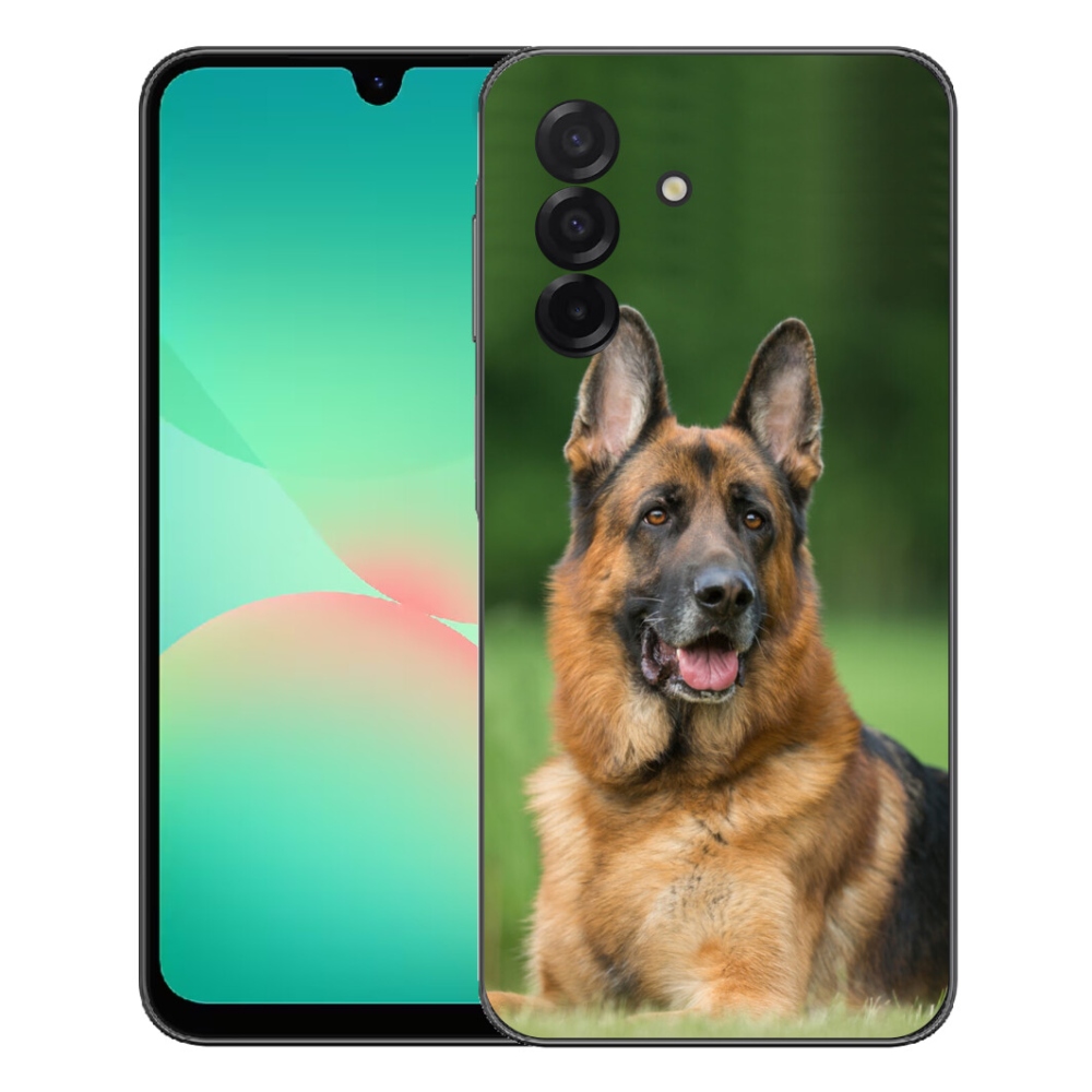 Gelový kryt mmCase na Samsung Galaxy A27 5G - německý ovčák