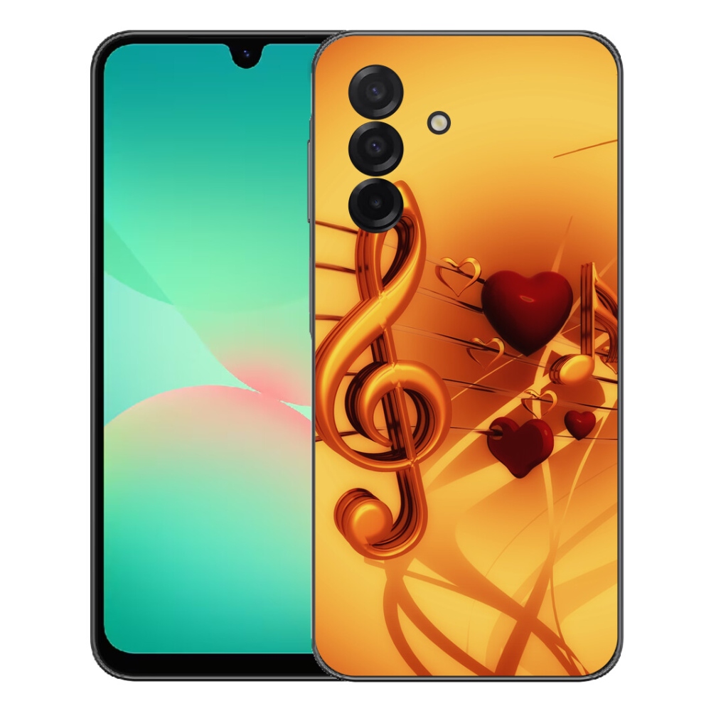 Gelový kryt mmCase na Samsung Galaxy A27 5G - noty