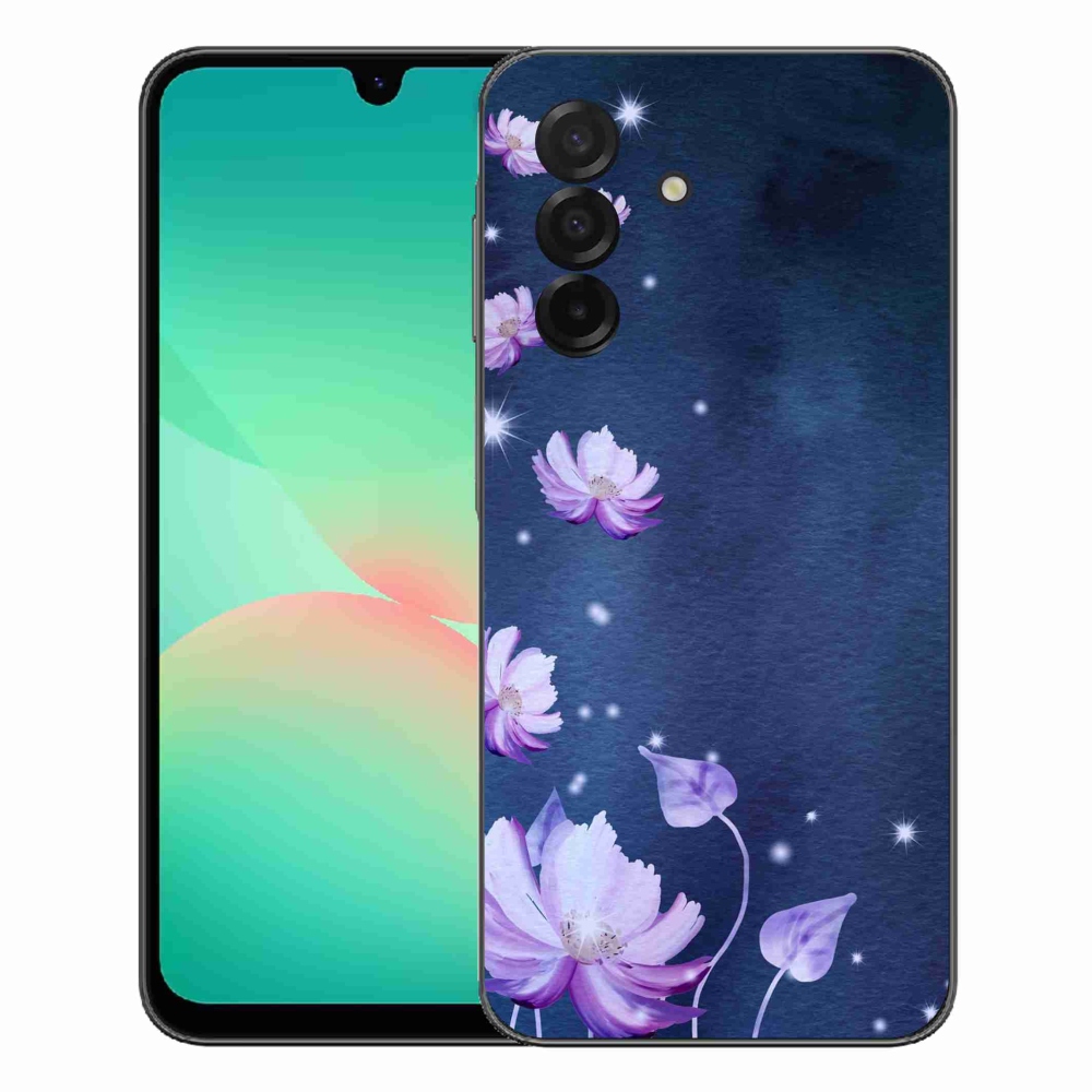 Gelový kryt mmCase na Samsung Galaxy A27 5G - padající květy
