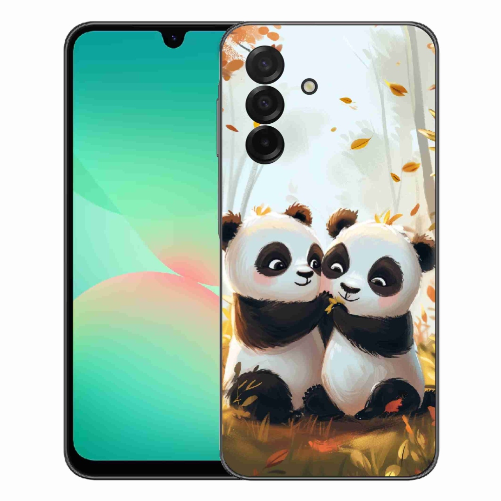 Gelový kryt mmCase na Samsung Galaxy A27 5G - pandy