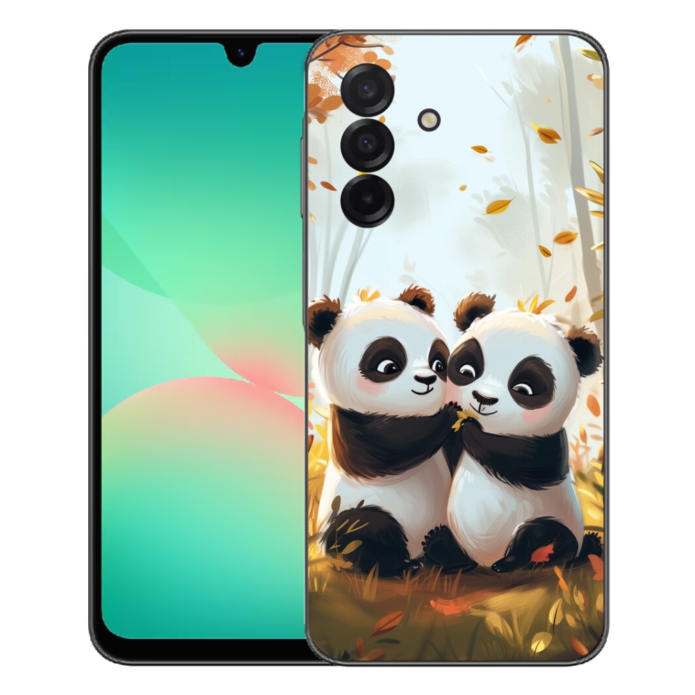 Gelový kryt mmCase na Samsung Galaxy A27 5G - pandy