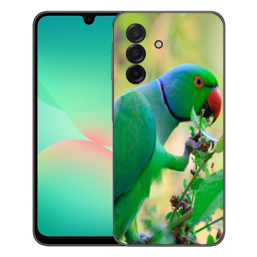 Gelový kryt mmCase na Samsung Galaxy A27 5G - papoušek alexandr