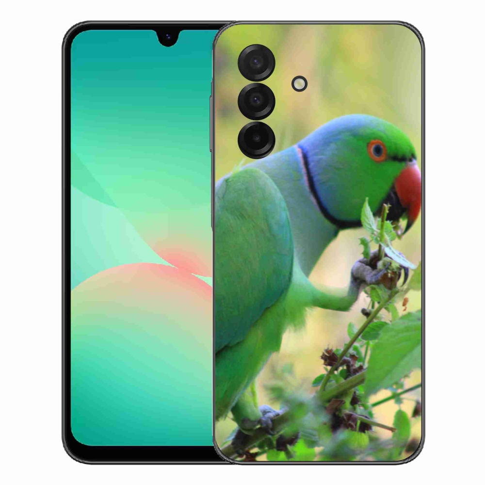 Gelový kryt mmCase na Samsung Galaxy A27 5G - papoušek alexandr