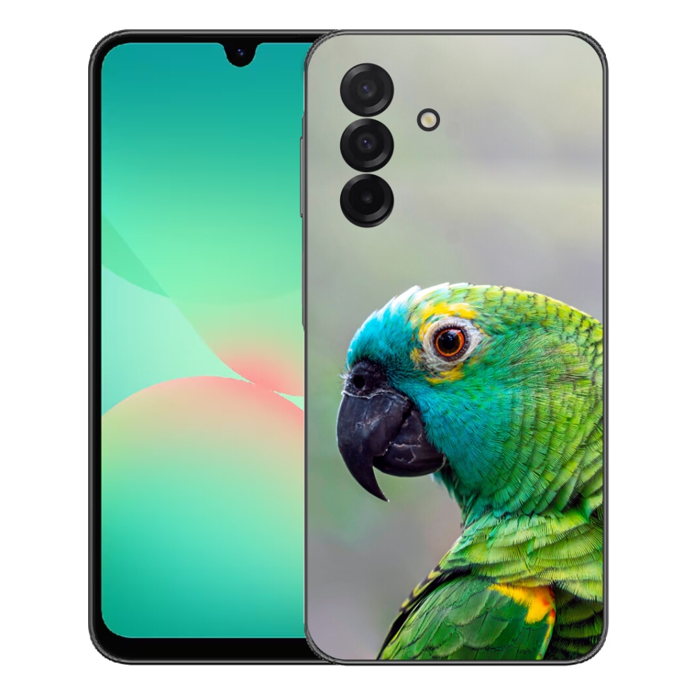 Gelový kryt mmCase na Samsung Galaxy A27 5G - papoušek amazoňan
