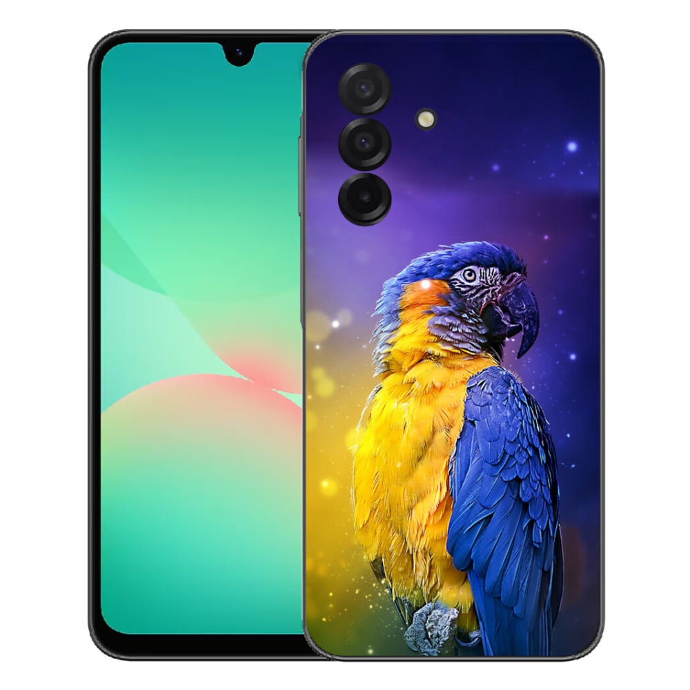 Gelový kryt mmCase na Samsung Galaxy A27 5G - papoušek ara 1