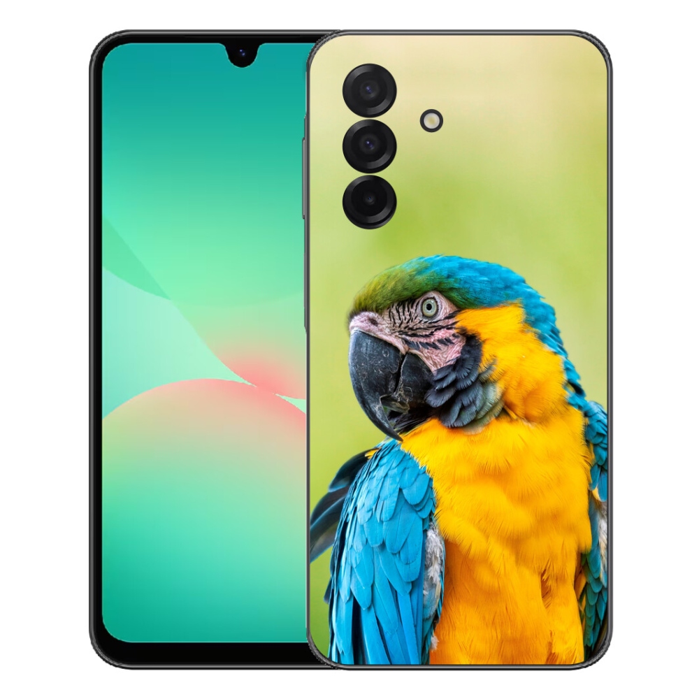 Gelový kryt mmCase na Samsung Galaxy A27 5G - papoušek ara 2