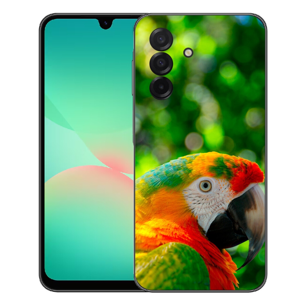 Gelový kryt mmCase na Samsung Galaxy A27 5G - papoušek ara 3