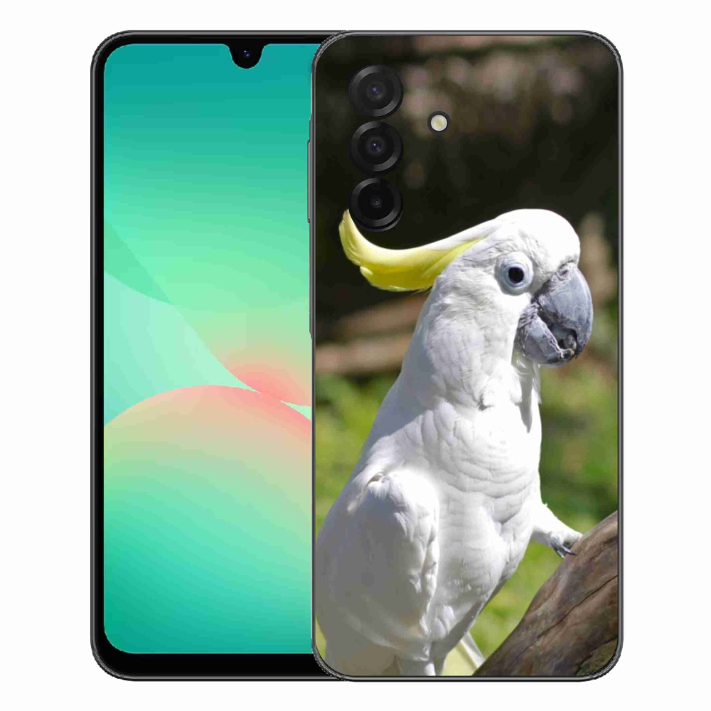 Gelový kryt mmCase na Samsung Galaxy A27 5G - papoušek kakadu 2