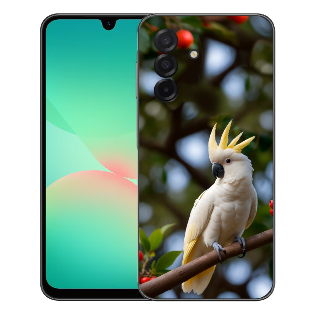 Gelový kryt mmCase na Samsung Galaxy A27 5G - papoušek kakadu 3