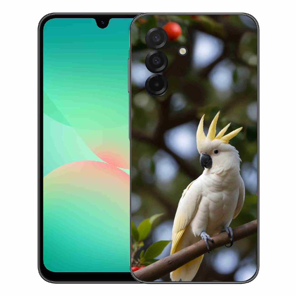 Gelový kryt mmCase na Samsung Galaxy A27 5G - papoušek kakadu 3