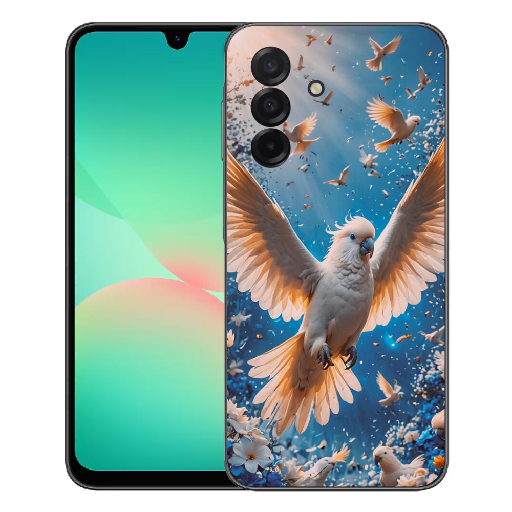 Gelový kryt mmCase na Samsung Galaxy A27 5G - papoušek kakadu