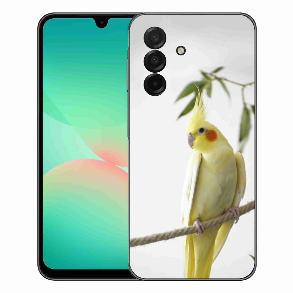 Gelový kryt mmCase na Samsung Galaxy A27 5G - papoušek korela chocholatá