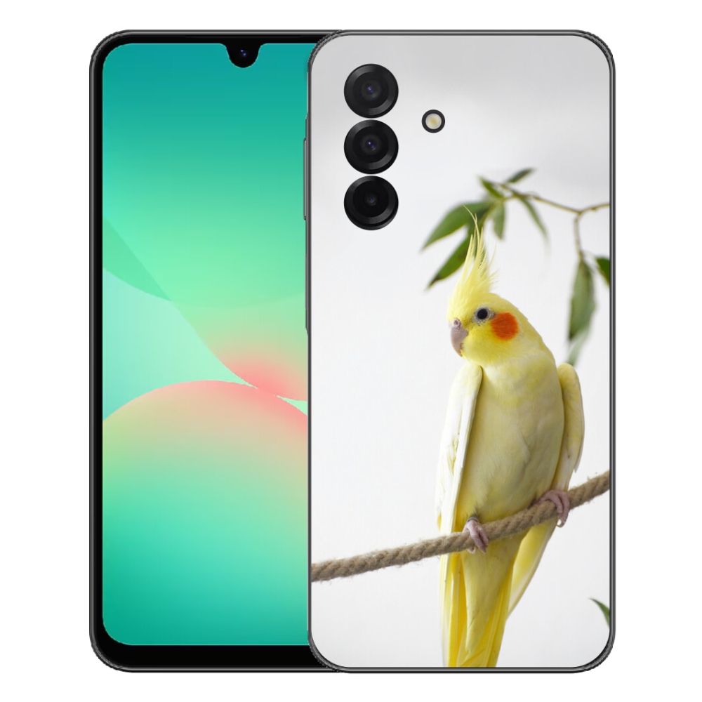 Gelový kryt mmCase na Samsung Galaxy A27 5G - papoušek korela chocholatá
