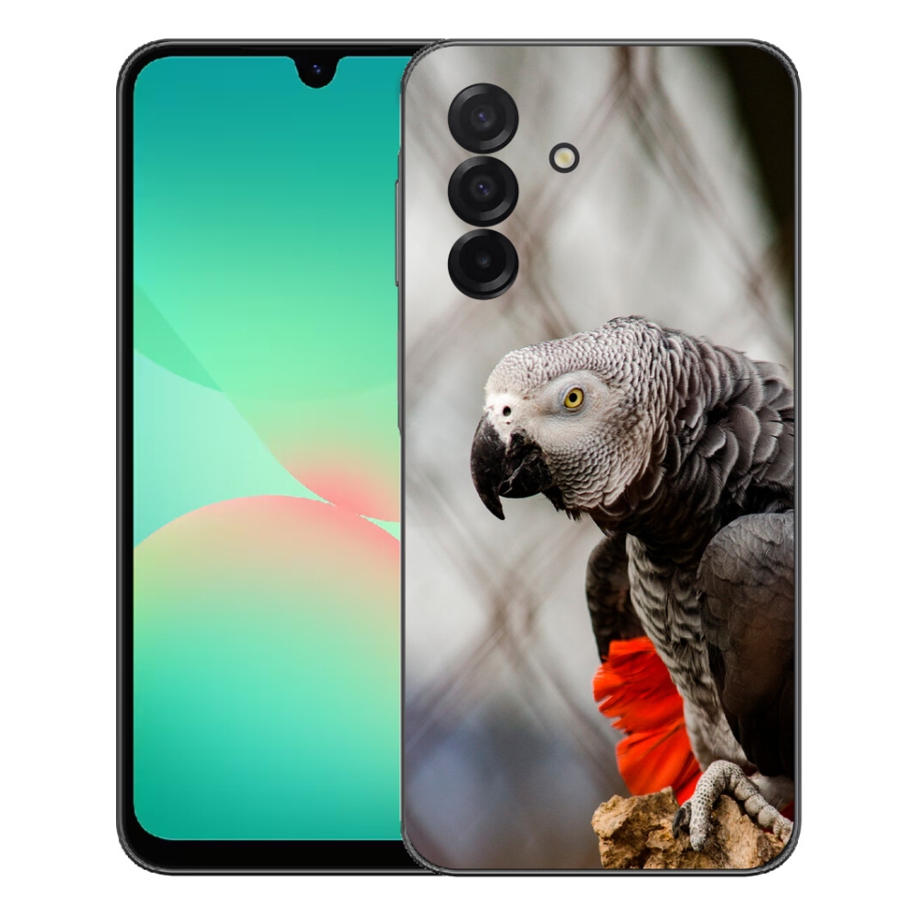 Gelový kryt mmCase na Samsung Galaxy A27 5G - papoušek žako 3