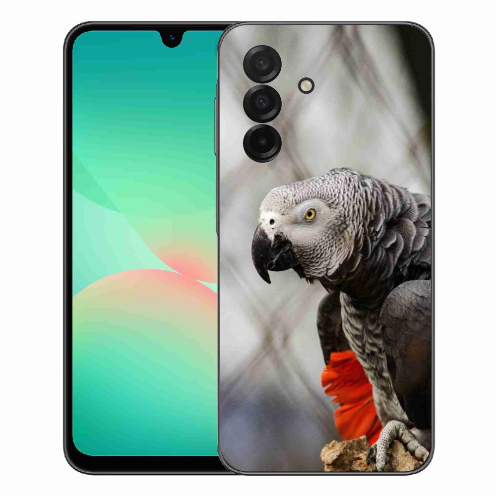 Gelový kryt mmCase na Samsung Galaxy A27 5G - papoušek žako 3