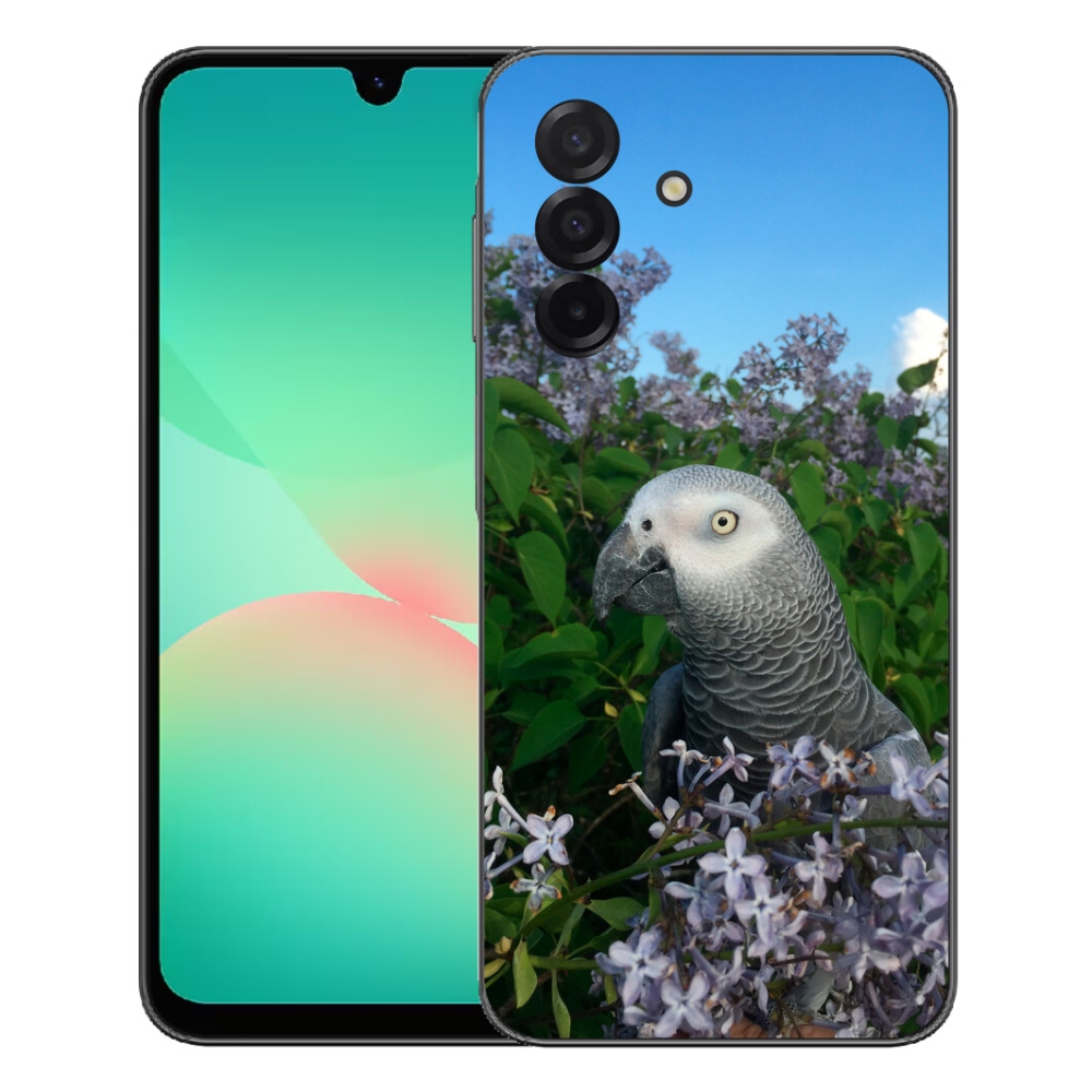 Gelový kryt mmCase na Samsung Galaxy A27 5G - papoušek žako