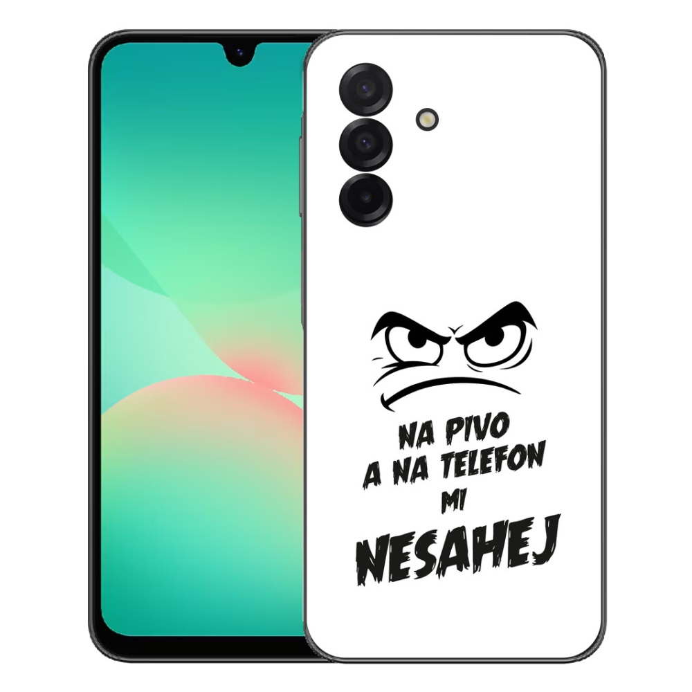 Gelový kryt mmCase na Samsung Galaxy A27 5G - pivní motiv 2 bílé pozadí