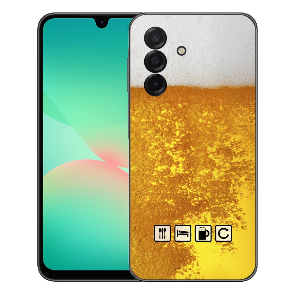 Gelový kryt mmCase na Samsung Galaxy A27 5G - pivní motiv 3