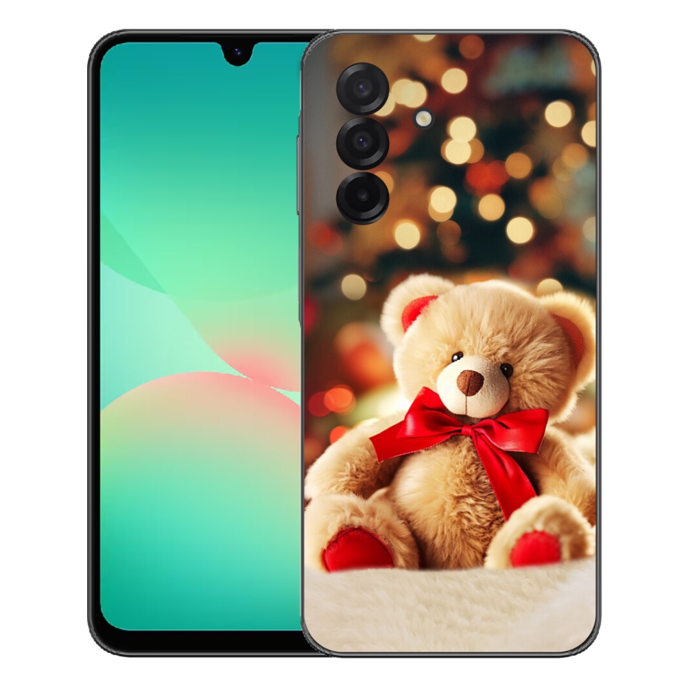 Gelový kryt mmCase na Samsung Galaxy A27 5G - plyšový medvídek