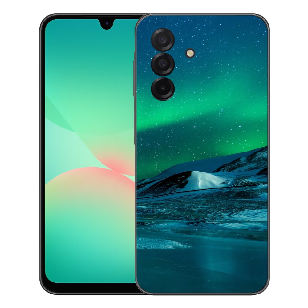 Gelový kryt mmCase na Samsung Galaxy A27 5G - polární záře