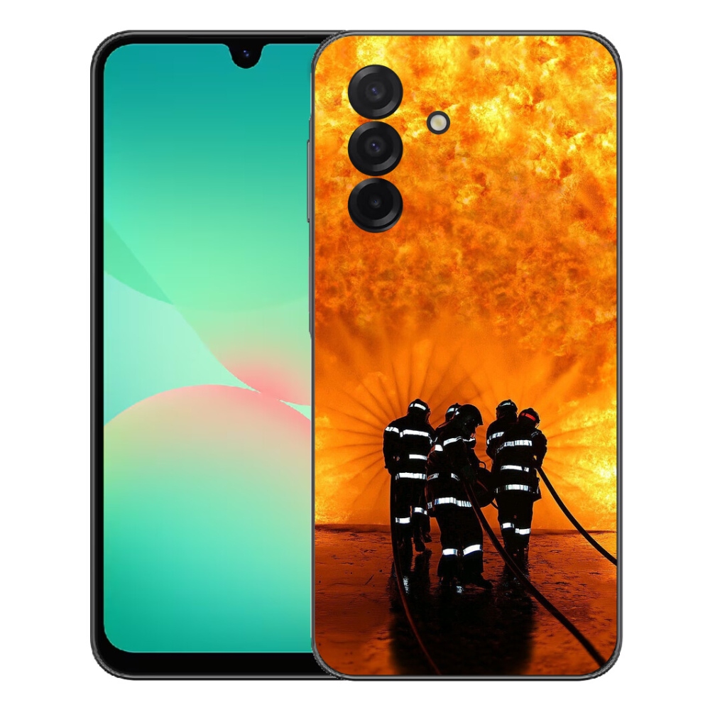 Gelový kryt mmCase na Samsung Galaxy A27 5G - požár