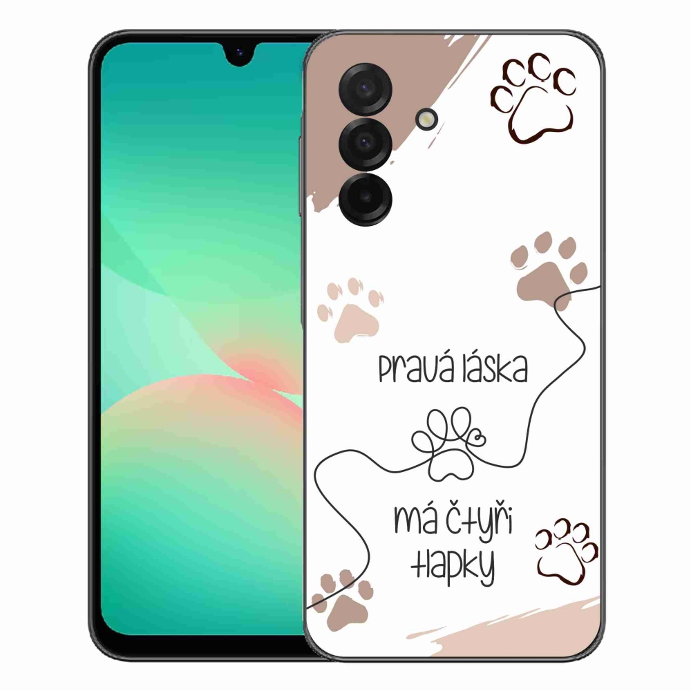 Gelový kryt mmCase na Samsung Galaxy A27 5G - psí motiv 1 bílé pozadí
