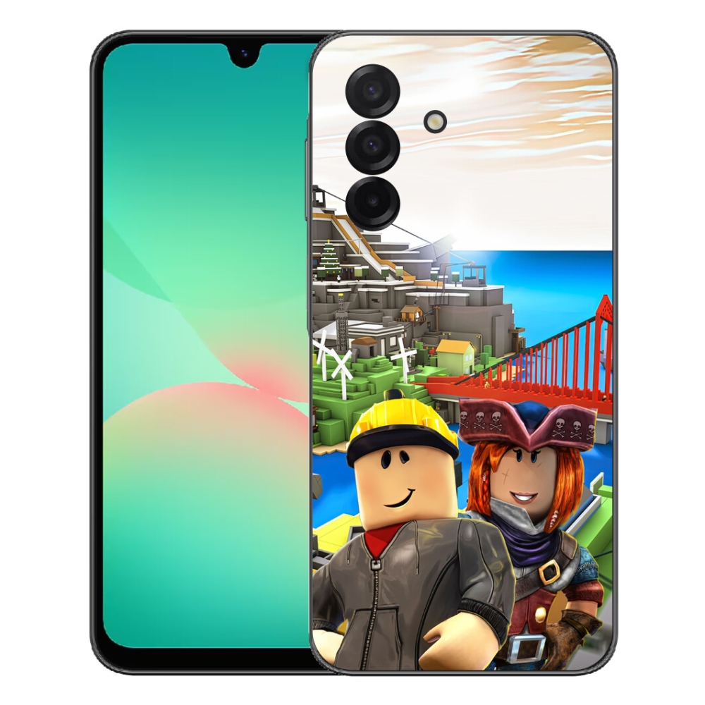 Gelový kryt mmCase na Samsung Galaxy A27 5G - roblox 1