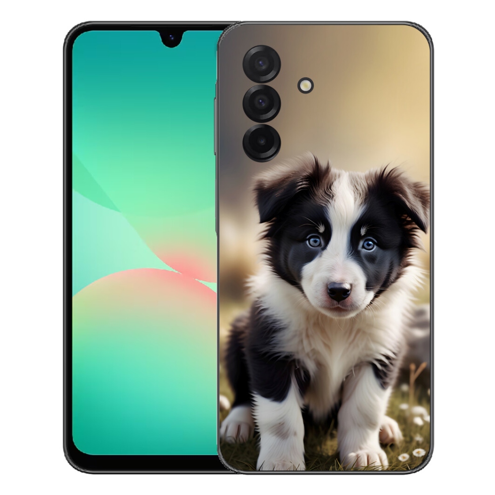Gelový kryt mmCase na Samsung Galaxy A27 5G - roztomilá border kolie