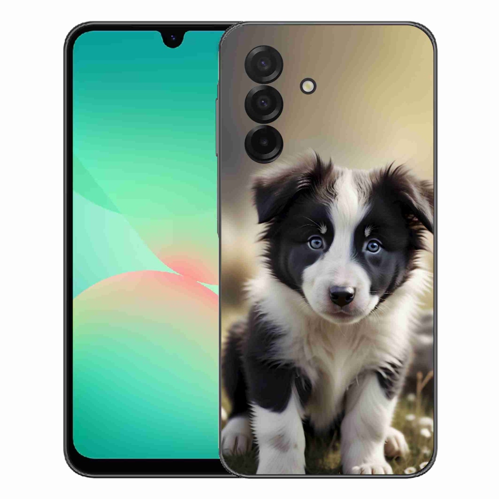 Gelový kryt mmCase na Samsung Galaxy A27 5G - roztomilá border kolie