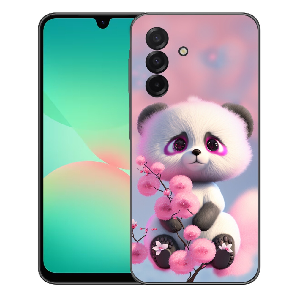 Gelový kryt mmCase na Samsung Galaxy A27 5G - roztomilá panda 1