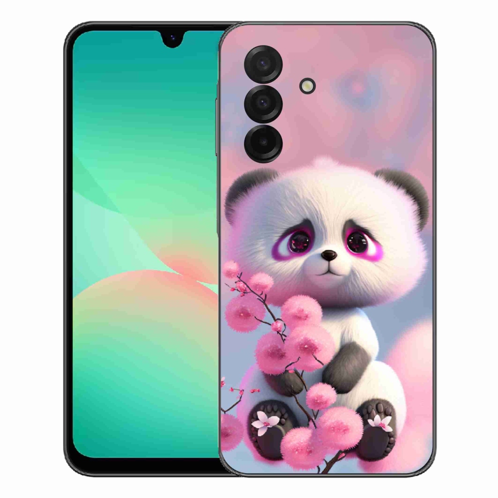 Gelový kryt mmCase na Samsung Galaxy A27 5G - roztomilá panda 1