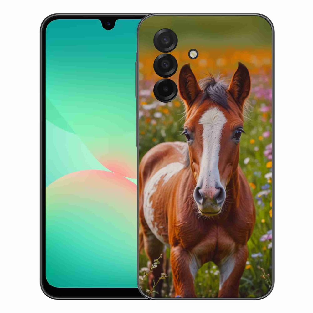 Gelový kryt mmCase na Samsung Galaxy A27 5G - roztomilé hříbě