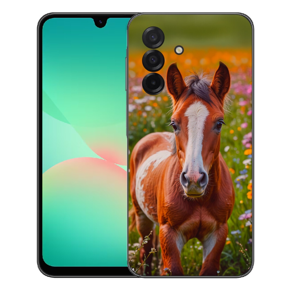 Gelový kryt mmCase na Samsung Galaxy A27 5G - roztomilé hříbě