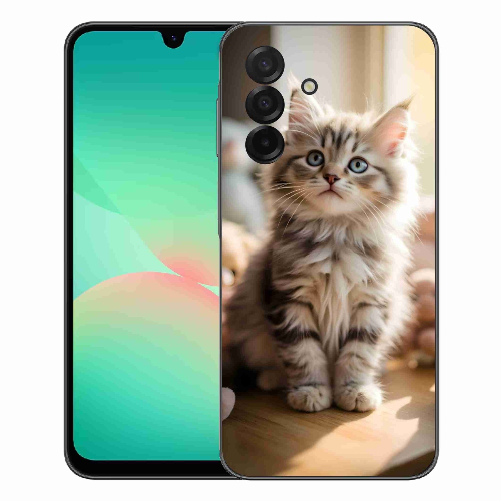 Gelový kryt mmCase na Samsung Galaxy A27 5G - roztomilé kotě 10
