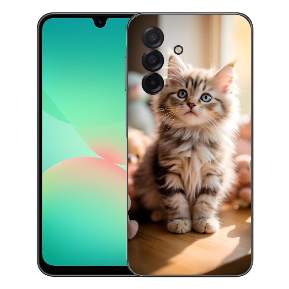 Gelový kryt mmCase na Samsung Galaxy A27 5G - roztomilé kotě 10