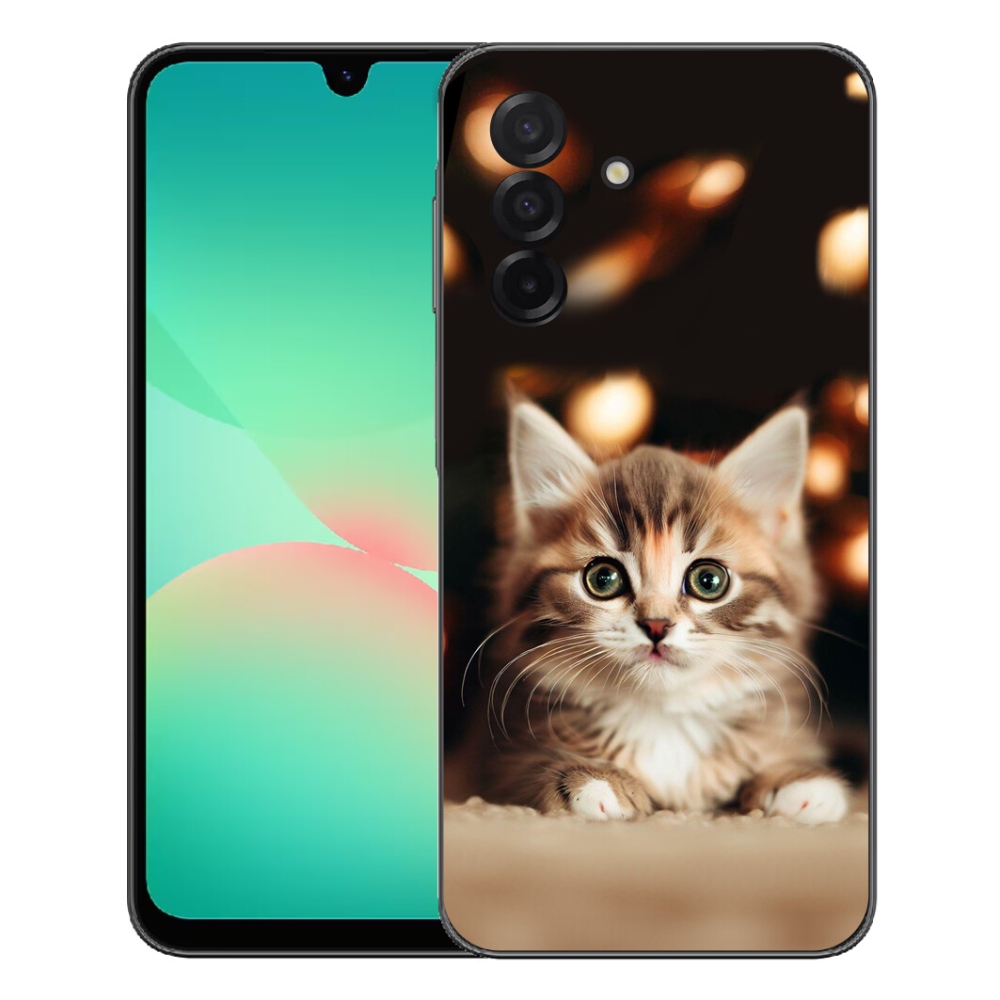 Gelový kryt mmCase na Samsung Galaxy A27 5G - roztomilé kotě 2