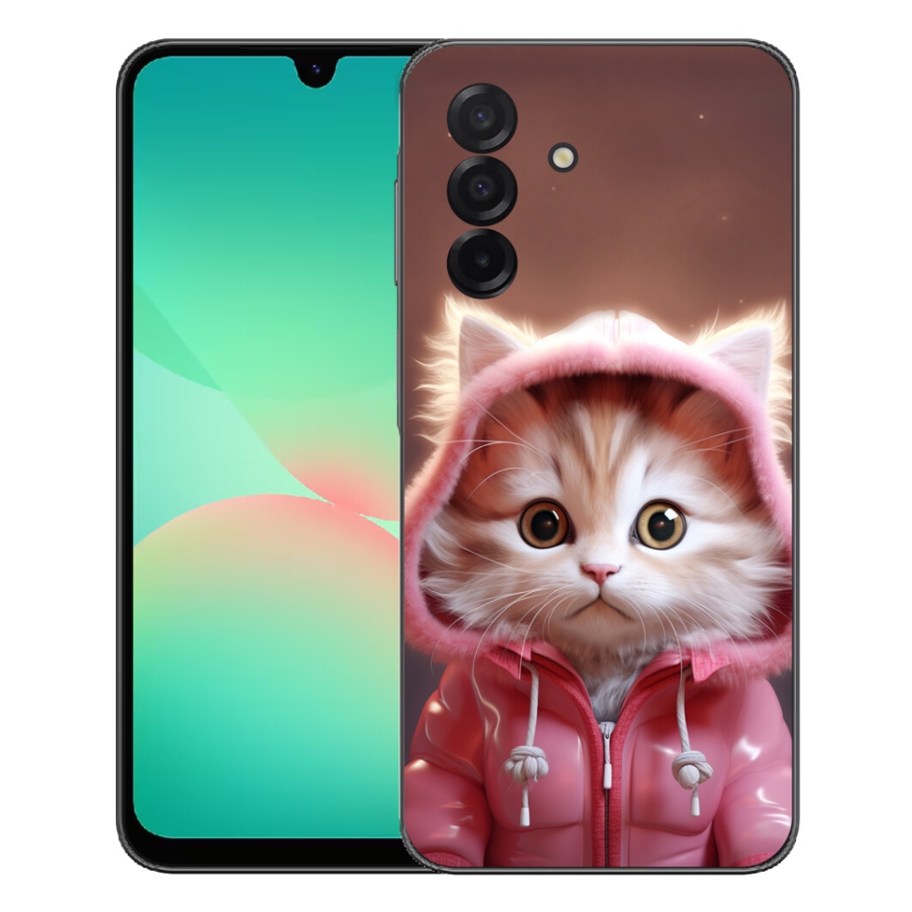 Gelový kryt mmCase na Samsung Galaxy A27 5G - roztomilé kotě 3