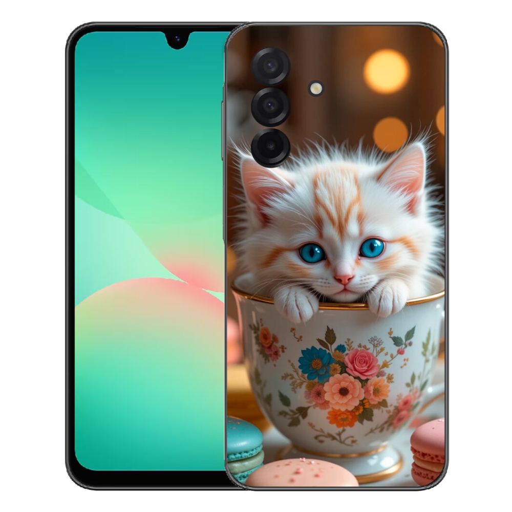 Gelový kryt mmCase na Samsung Galaxy A27 5G - roztomilé kotě 6