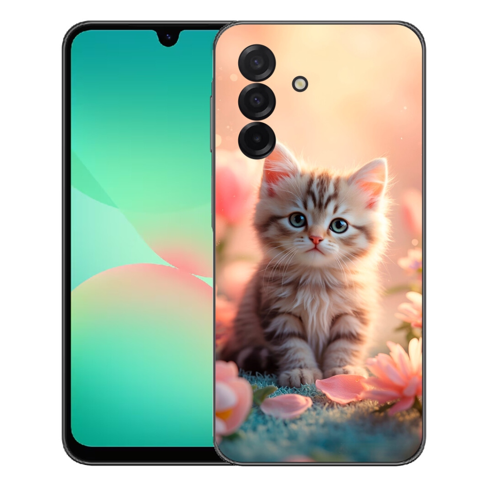 Gelový kryt mmCase na Samsung Galaxy A27 5G - roztomilé kotě 8