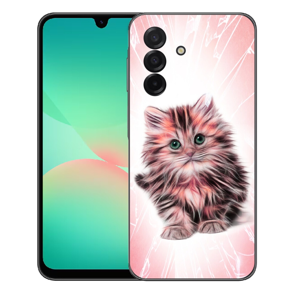 Gelový kryt mmCase na Samsung Galaxy A27 5G - roztomilé kotě
