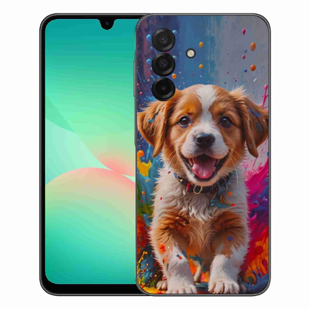 Gelový kryt mmCase na Samsung Galaxy A27 5G - roztomilé štěně 3
