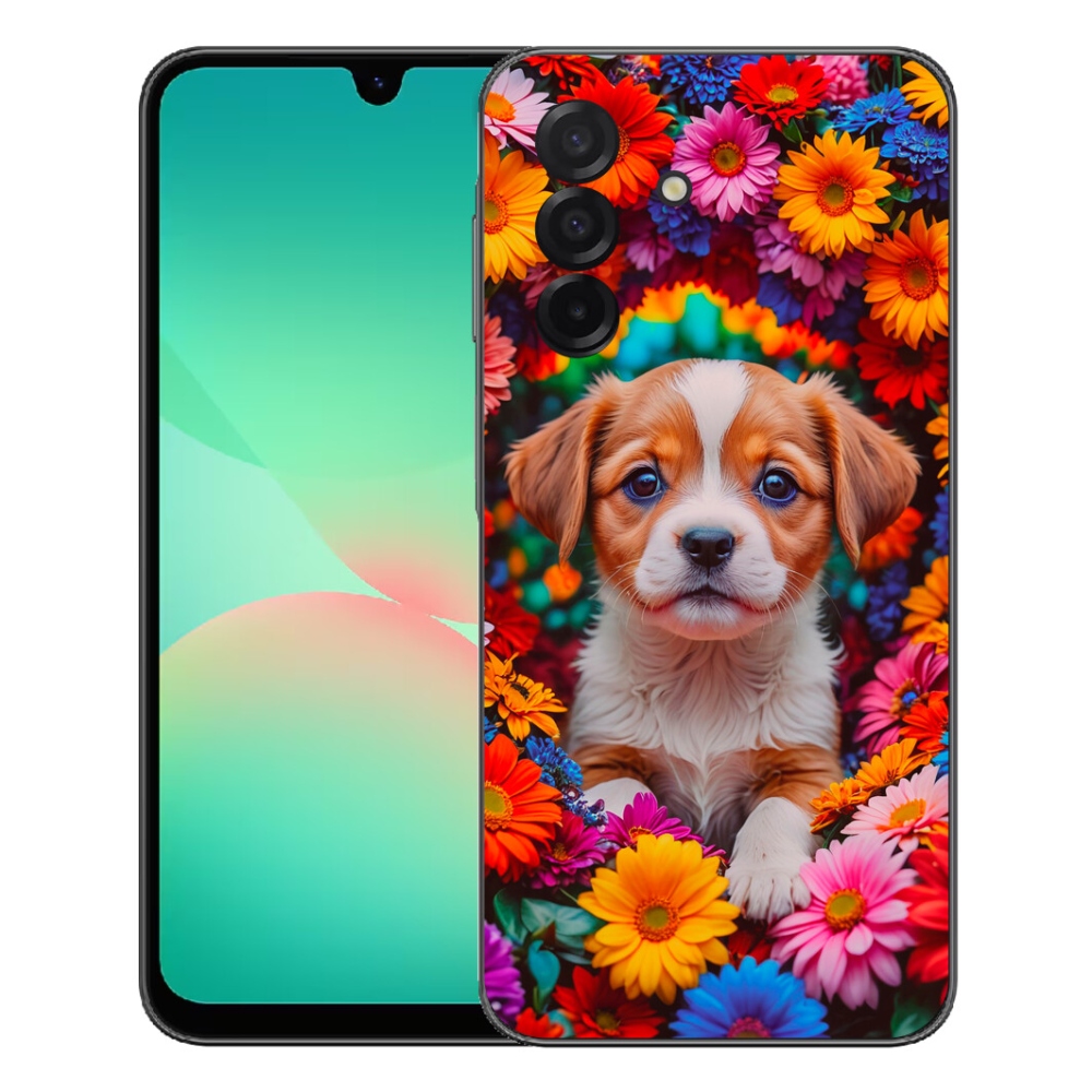 Gelový kryt mmCase na Samsung Galaxy A27 5G - roztomilé štěně