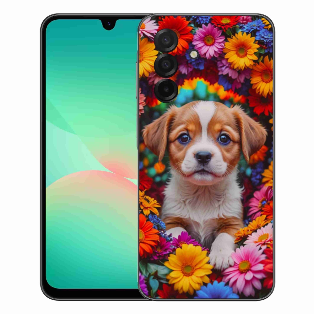 Gelový kryt mmCase na Samsung Galaxy A27 5G - roztomilé štěně